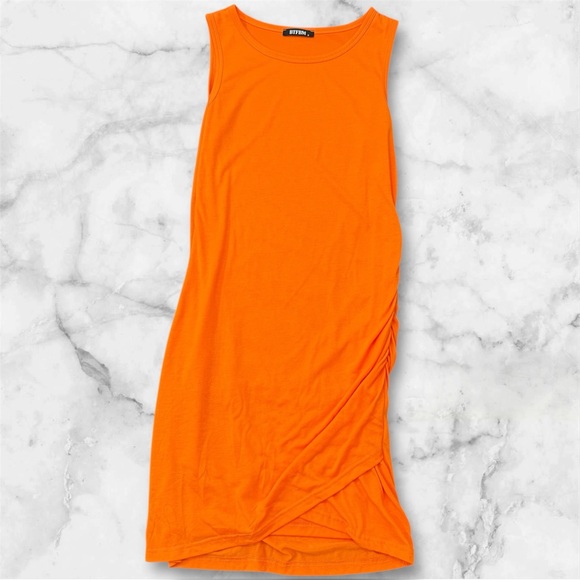 BTFBM Dresses & Skirts - BTFBM Orange Sleeveless Dress